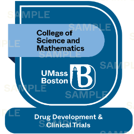 Sample of the Drug Development & Clinical Trials Microcredential Badge