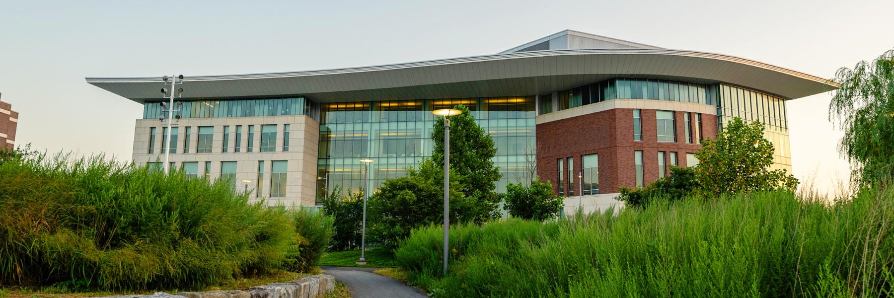 University Hall at sunrise